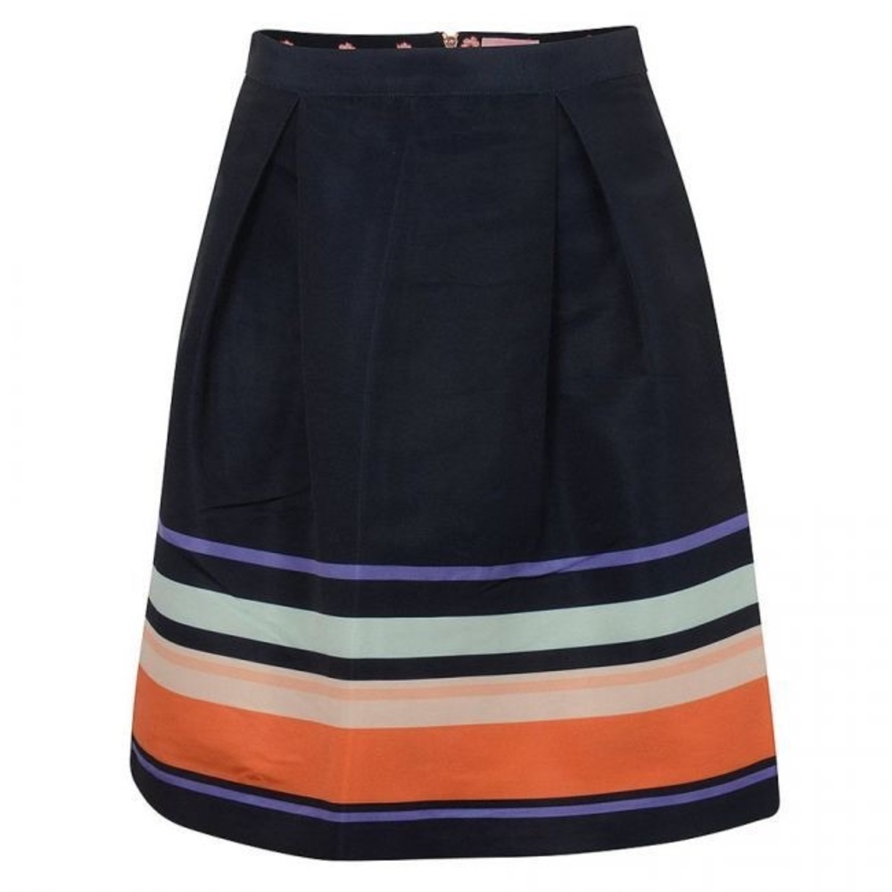 TED BAKER - Stripe skirt - Size 3